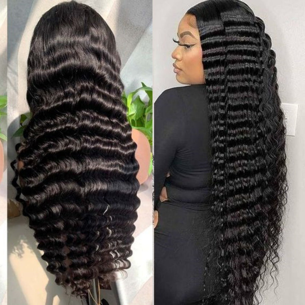 Wavy Human Hair Wig