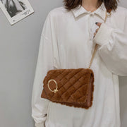 Soft Plush Ladies Designer Handbag Frugal Finds Galore