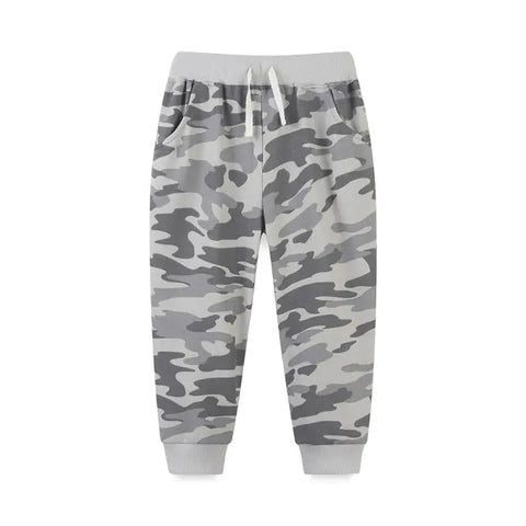 Camouflage Boys Sweatpants with Drawstring Frugal Finds Galore