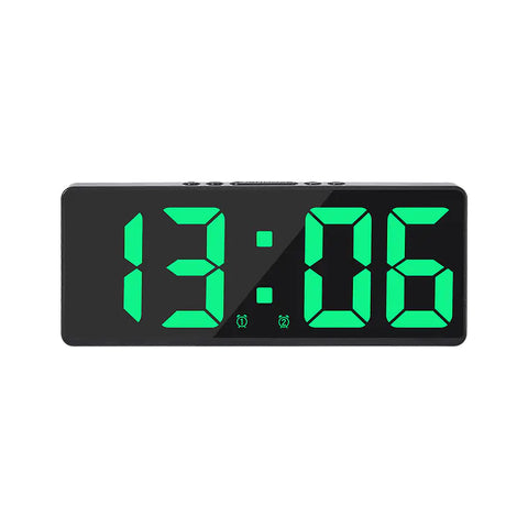Multi-Function LED Alarm Clock with Temperature Display Frugal Finds Galore