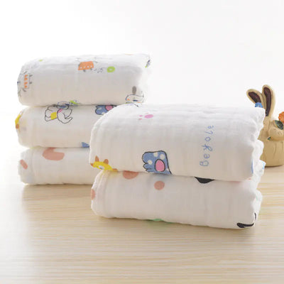6-Layer Cotton Washed Gauze Kids Towel Frugal Finds Galore