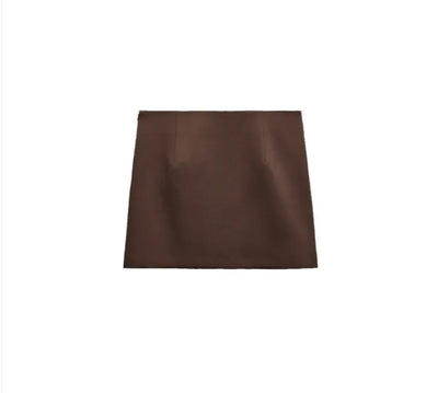 Slim-Fit Stand Collar Jacket & Skirt Set Frugal Finds Galore