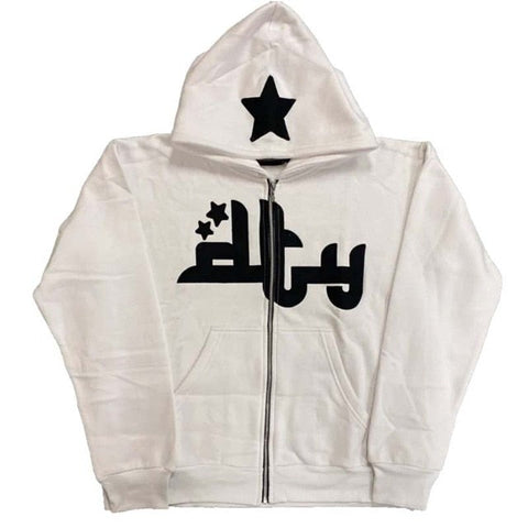 Men's Star Letter Print Hoodies Frugal Finds Galore