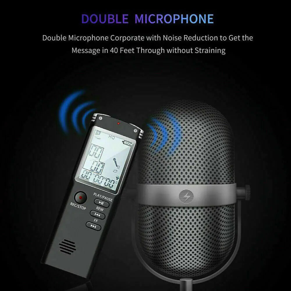 Voice Activated Mini Digital Sound Audio Recorder