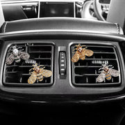 Cute Bee Car Air Freshener Clip with Pearl & Rhinestones Frugal Finds Galore