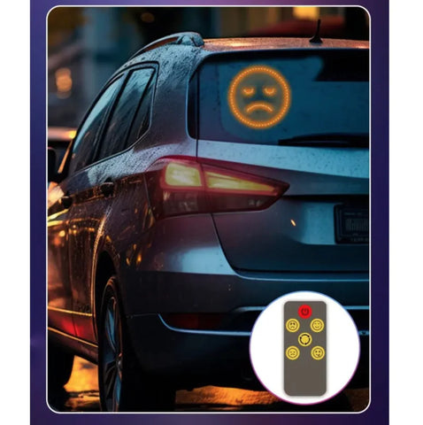 Car LED Rear Window Gesture Lamp Frugal Finds Galore