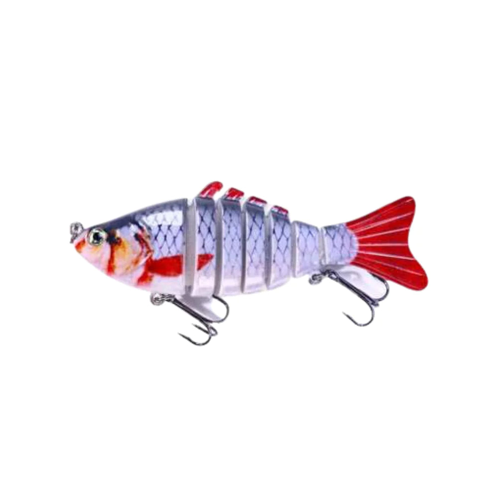 Multi-Knot Fish Soft Bait Fishing Lure - 10cm