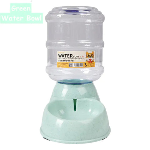 3.8L Gravity Pet Food Feeder & Water Dispenser Bowl Frugal Finds Galore