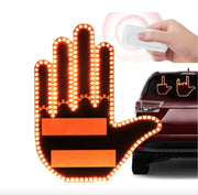 Car LED Rear Window Gesture Lamp Frugal Finds Galore