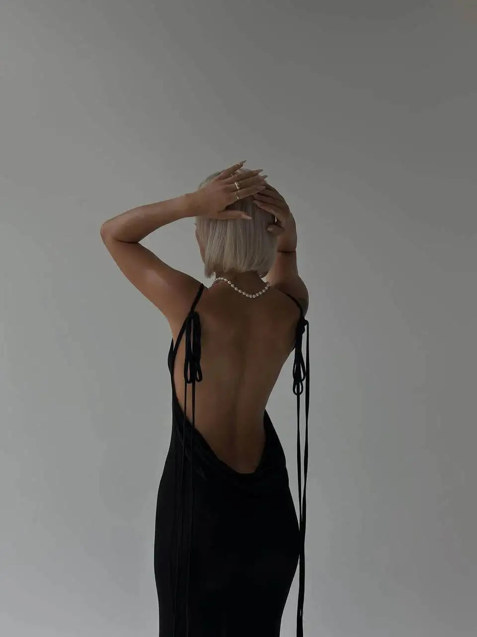 Elegant Backless Dress