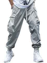 Oversized Cargo Multi-pocket Men's Casual Pants Frugal Finds Galore