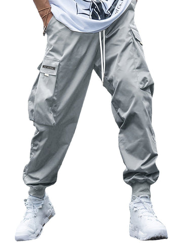 Oversized Cargo Multi-pocket Men's Casual Pants Frugal Finds Galore