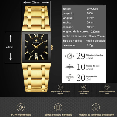 Quartz Stainless Steel Watch for Men Frugal Finds Galore