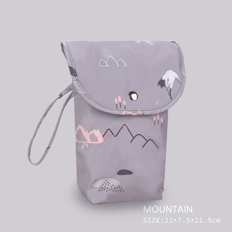 Portable Waterproof Baby Diaper Storage Bag Frugal Finds Galore