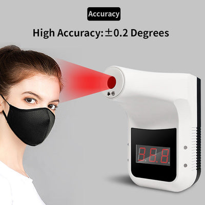 Wall Mounted Non-contact Infrared Thermometer Frugal Finds Galore