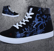 Spring high top shoes Korean Edition men''s shoes Frugal Finds Galore