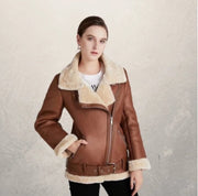 Women's motorcycle jacket leather jacket Frugal Finds Galore