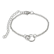 Stacked Bracelet Set #7 Silver Frugal Finds Galore