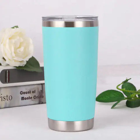 20oz Double-Layer Stainless Steel Vacuum Car Cup Frugal Finds Galore