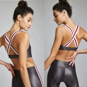 Striped Boost Fitness Tracksuit 2 Piece Set Frugal Finds Galore