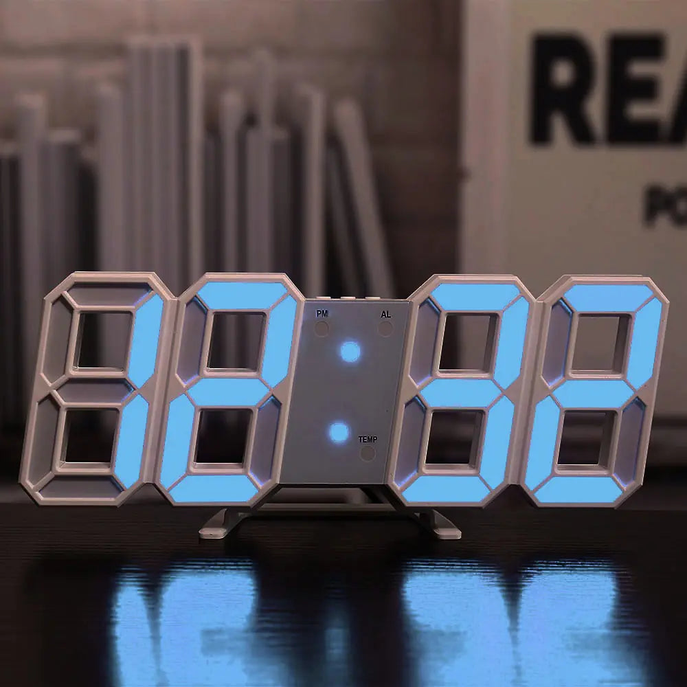 Digital Desk Clock With Temperature