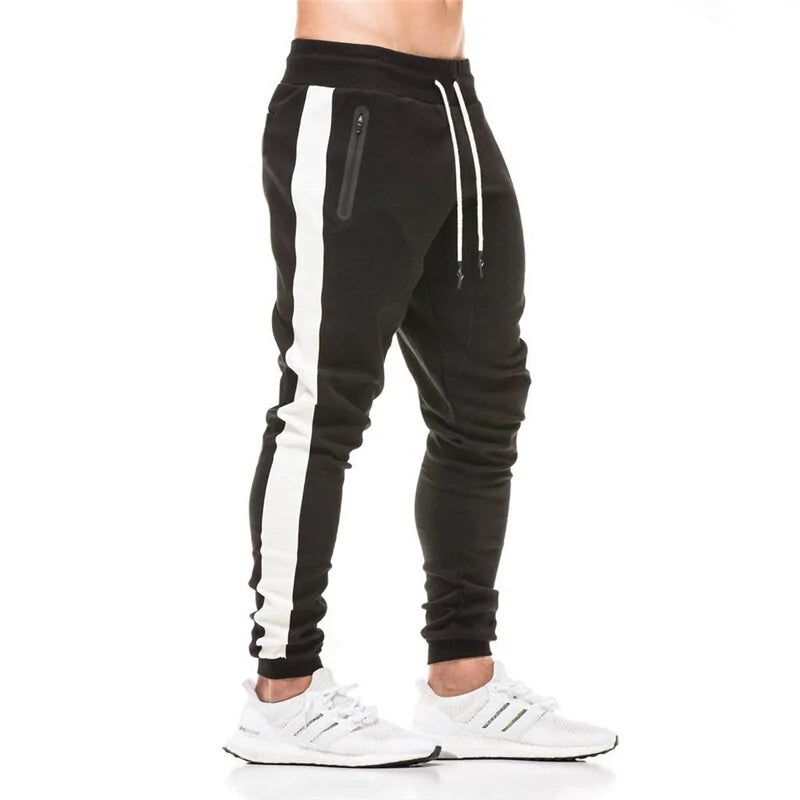 Pantalones deportivos de algodón para hombre