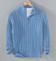 Zip Knit Sweater Frugal Finds Galore