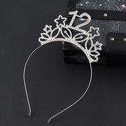 Rhinestone Hair Accessories Alloy Headband For Women Frugal Finds Galore