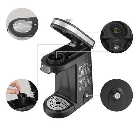 American Capsule Coffee Machine Household Hotel Single Cup Can Brew Ground Frugal Finds Galore