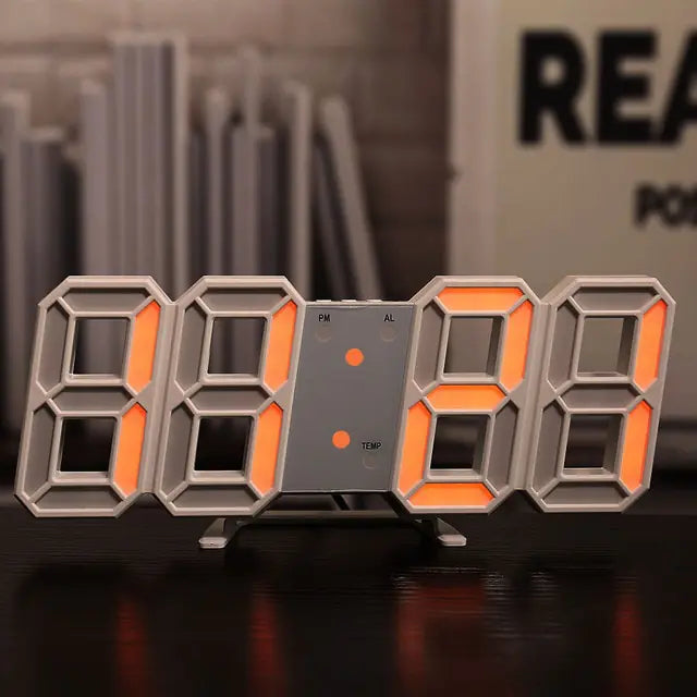 Digital Desk Clock With Temperature