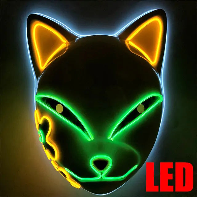 Halloween LED Cat Mask