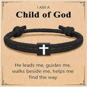 Milan Rope Braided Cross Bracelet Frugal Finds Galore