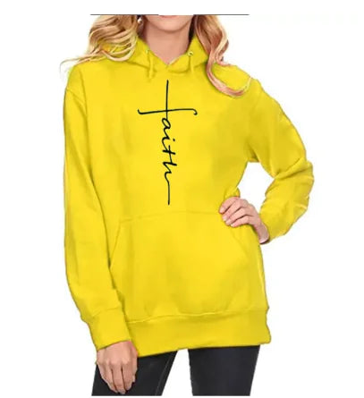Faith Printed Hoodie Frugal Finds Galore