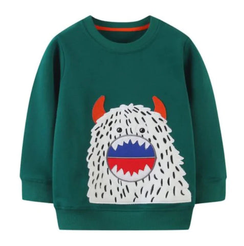 Children's Long-sleeved Terry Sweater Frugal Finds Galore
