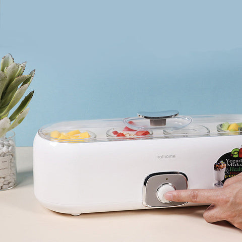 Yogurt Machine Household Automatic Glass Divider Multi-function Frugal Finds Galore