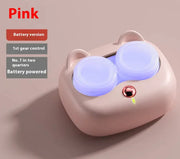 Women's Invisible Portable Multifunctional Three-gear Ultrasonic Cleaning Glasses Case Frugal Finds Galore