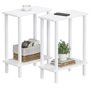 Set of 2 Skinny Sofa Table, Slim Nightstand Frugal Finds Galore