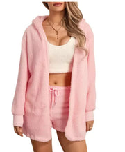 Women's Cozy Plush Loungewear Set Frugal Finds Galore