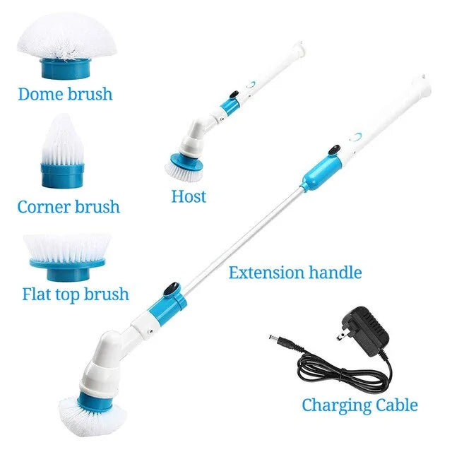 Electric Turbo Scrub Cleaning Brush