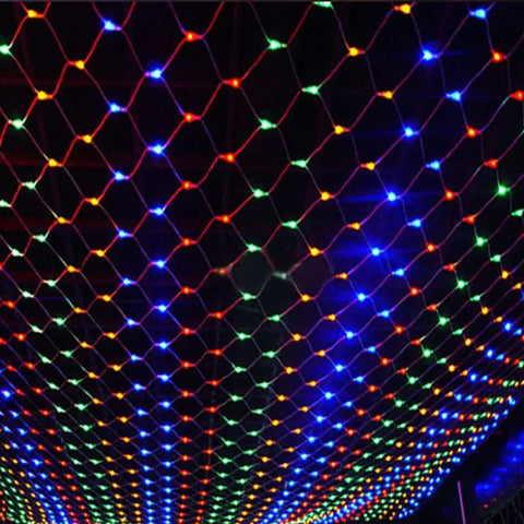 Waterproof Outdoor LED Starry Fishnet String Lights Frugal Finds Galore