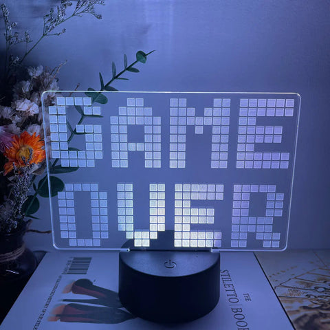 Creative Gamepad 3D LED Desk Lamp Frugal Finds Galore