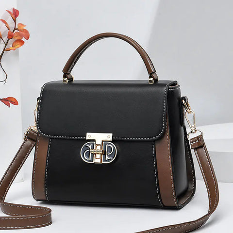 Women's PU Leather Satchel Crossbody Handbag Purse Frugal Finds Galore