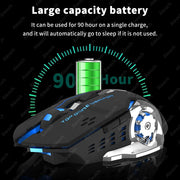 Silent Wireless Gaming Mouse Frugal Finds Galore