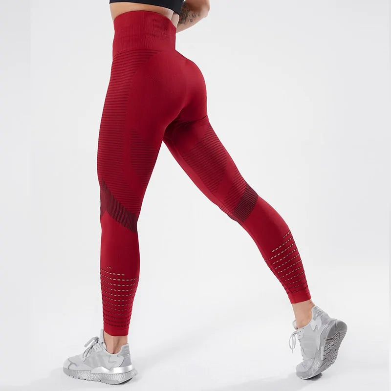 Leggings push up de cintura alta sin costuras CHRLEISURE