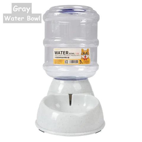 3.8L Gravity Pet Food Feeder & Water Dispenser Bowl Frugal Finds Galore