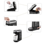 American Capsule Coffee Machine Household Hotel Single Cup Can Brew Ground Frugal Finds Galore