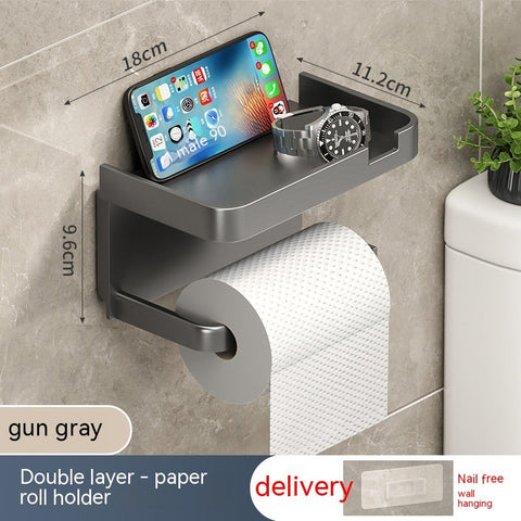 Toilet Tissue Box Wall-mounted Shelves Frugal Finds Galore