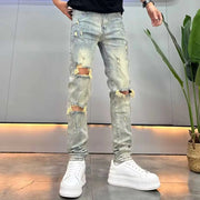 Washed Ripped Denim Jeans Frugal Finds Galore