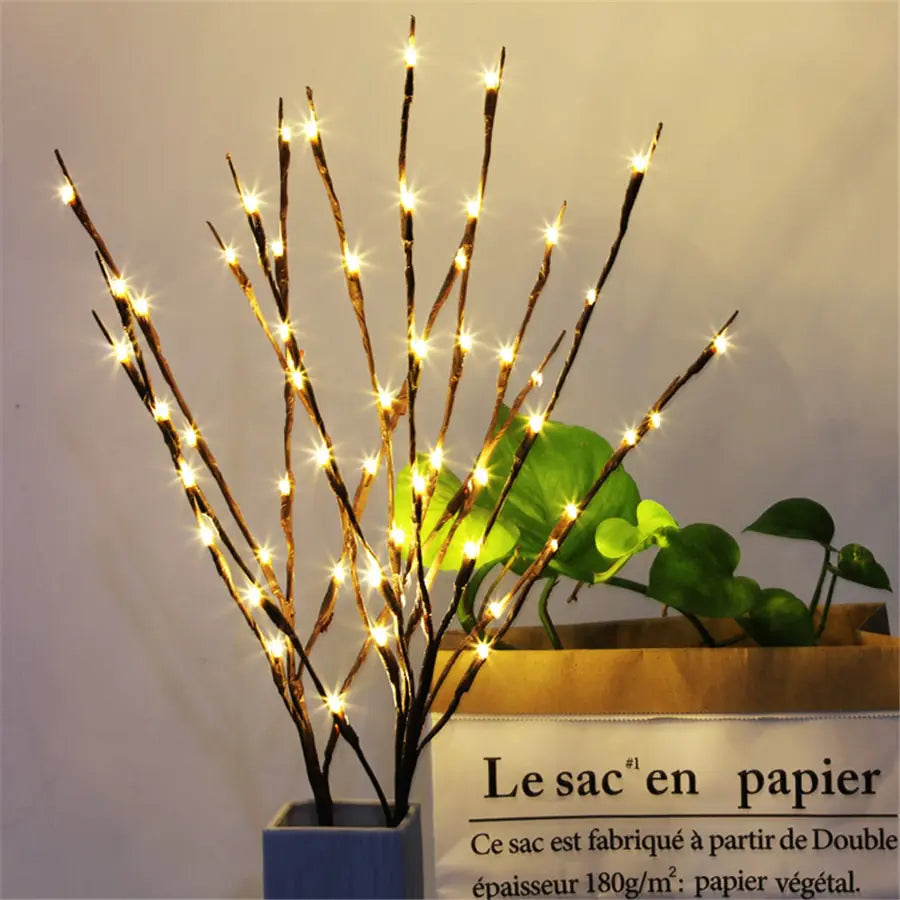 Battery Operated Willow Branch Light