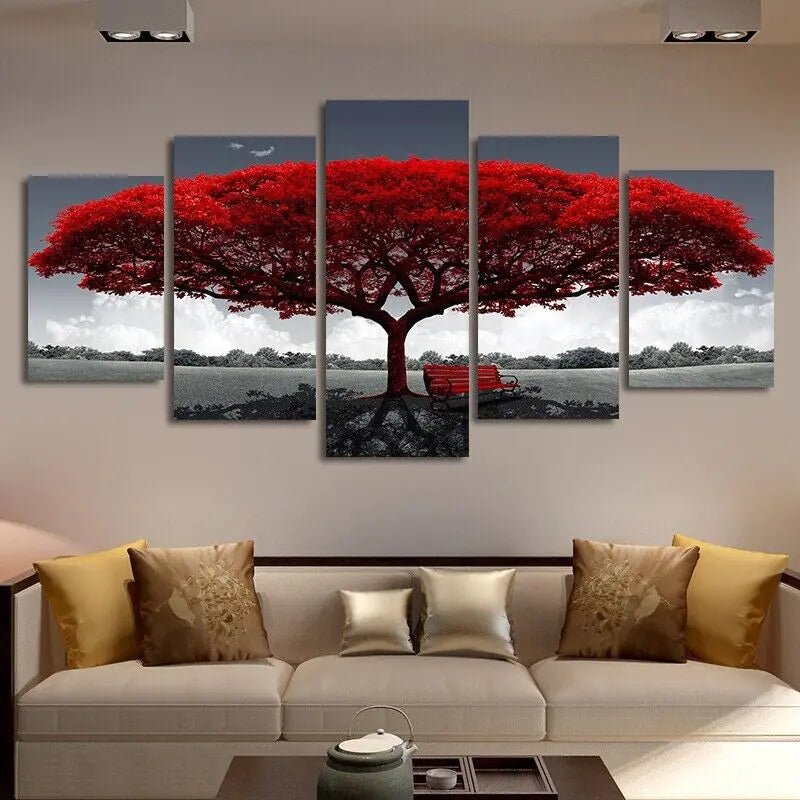 5Pcs Canvas Print Paintings